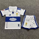 2026/27 Real Oviedo Away White Kids Soccer Jersey