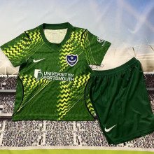 2026/27 Portsmouth GK Yellow Kids Soccer Jersey