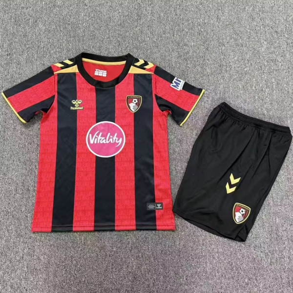 2026/27 Bournemouth Home Kids Soccer Jersey