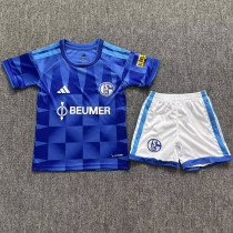 2026/27 Schalke 04 Home Blue Kids Soccer Jersey
