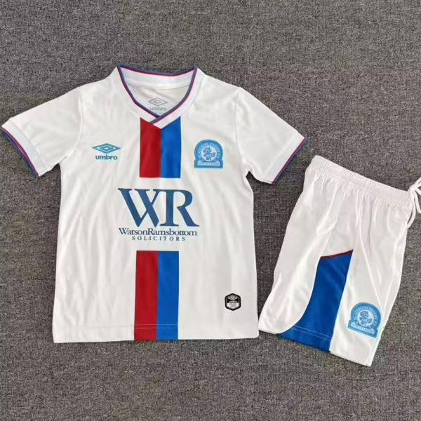 2026/27 Blackburn Third White Kids Soccer Jersey