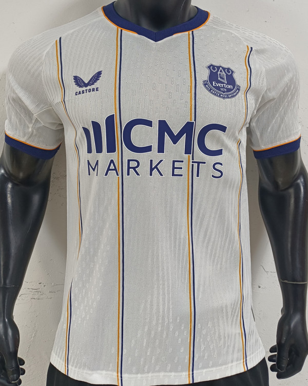 2026/27 Everton Away White Player Version Soccer Jersey