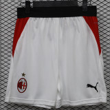 2026/27 AC White Player Version Shorts Pants 球员版