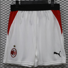 2026/27 AC White Player Version Shorts Pants 球员版