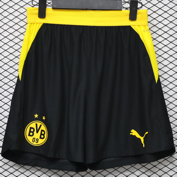 2026/27 BVB Home Black Player Version Shorts Pants 球员版