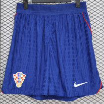 2026/27 Croatia Away Blue Player Version Shorts Pants 球员版