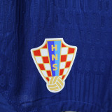 2026/27 Croatia Away Blue Player Version Shorts Pants 球员版