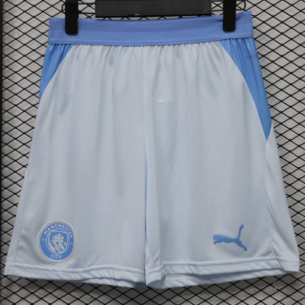 2026/27 Man City Home Player Version Shorts Pants 球员版