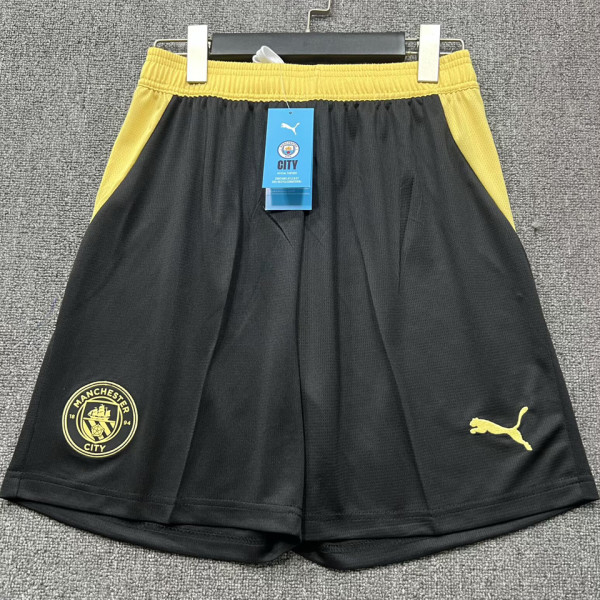 2026/27 Man City Away Black Shorts Pants