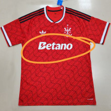 2026/27 Flamengo Third Red Fans Soccer Jersey 带胸前广告