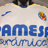 2026/27 Villarreal Away White Player Version Soccer Jersey