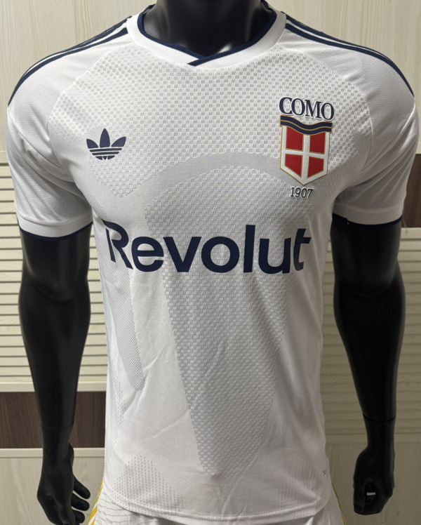2026/27 Como Away White Player Version Soccer Jersey