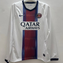 2026/27 PSG White Fans Long Sleeve Soccer Jersey