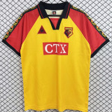 1998/1999 Watford Home Yellow Retro Soccer Jersey