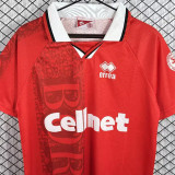 1996/1997 Middlesbrough Home Red Retro Soccer Jersey