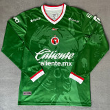 2026/27 Tijuana Special Edition Green Long Sleeve Soccer Jersey