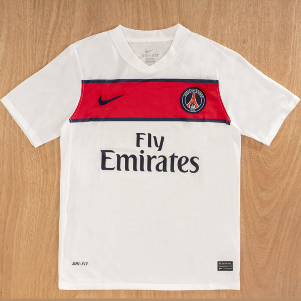 2011/2012 PSG Away White Retro Soccer Jersey