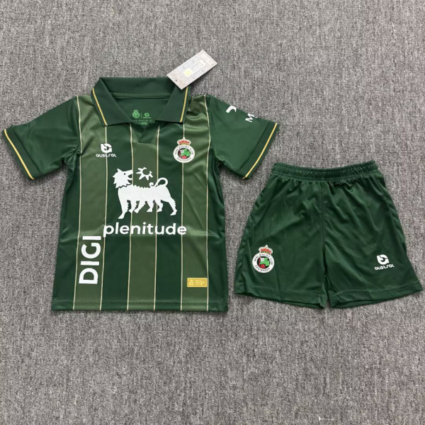 2026/27 Racing Santander Away Kids Soccer Jersey