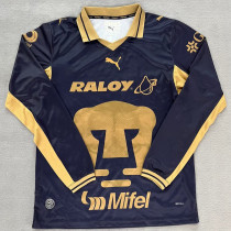 2026/27 Pumas UNAM Away Fans Long Sleeve Soccer Jersey