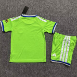 2026/27 Schalke 04 Third Green Kids Soccer Jersey