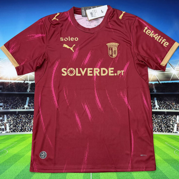 2026/27 Sporting Braga Red Fans Soccer Jersey 布拉加