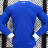 2026/27 Club America 110Th Anniversary Blue Player Version Long Sleeve Soccer Jersey