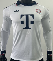 2026/27 BFC Away White Player Version Long Sleeve Soccer Jersey