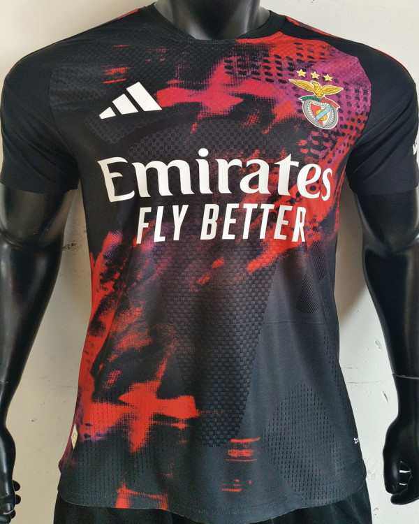 2026/27 Benfica Third Black Player Version Soccer Jersey