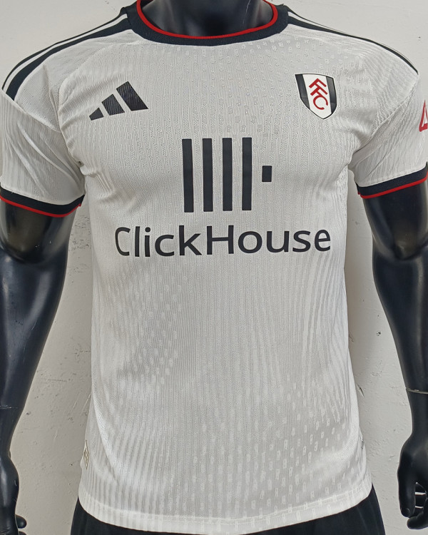 2026/27 Fulham Home White Player Version Soccer Jersey