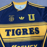 2026/27 Tigres Away Fans Long Sleeve Soccer Jersey