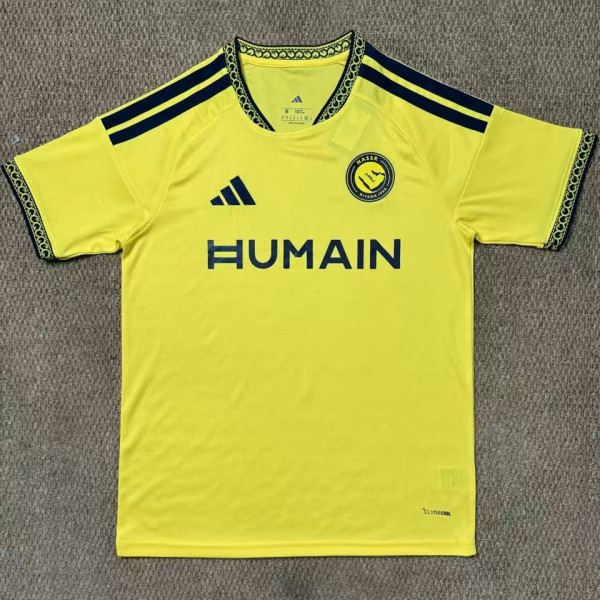2026/27 Al Nassr Home Yellow Fans Soccer Jersey 新广告