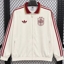2026/27 Spain White Windbreaker 2 Stars 2星