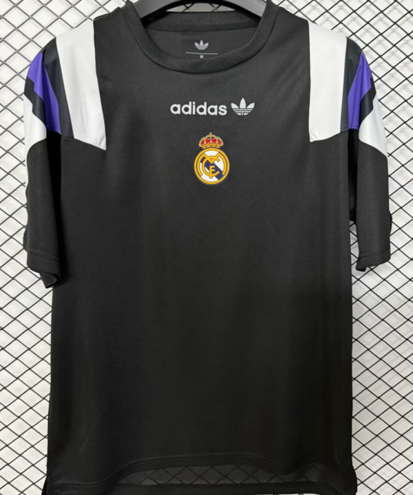 2026/27 RM Black Retro Style Fans Soccer Jersey