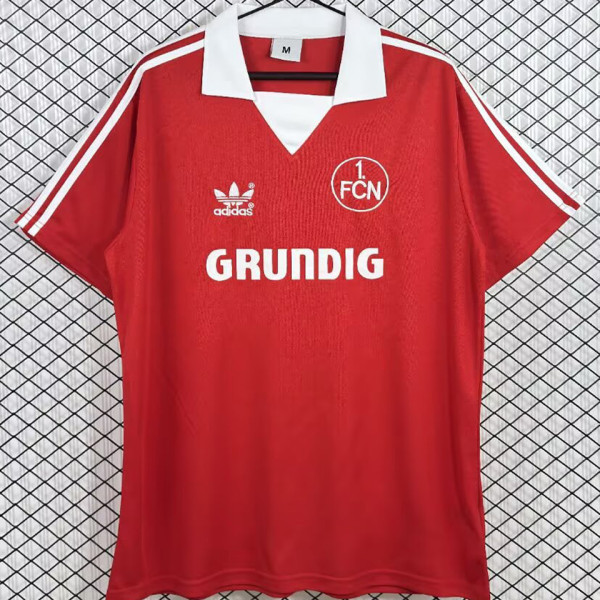 1977/1980 1. FC Nürnberg Home Red Retro Soccer Jersey