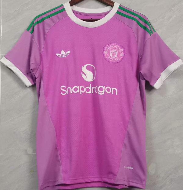 2026/27 M Utd Purple GK Fans Soccer Jersey