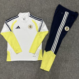 2026/27 Fenerbahce White Sweater Tracksuit