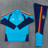 2026/27 Spain Blue Sweater Tracksuit（2 Stars 2星）