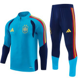 2026/27 Spain Blue Sweater Tracksuit（2 Stars 2星）