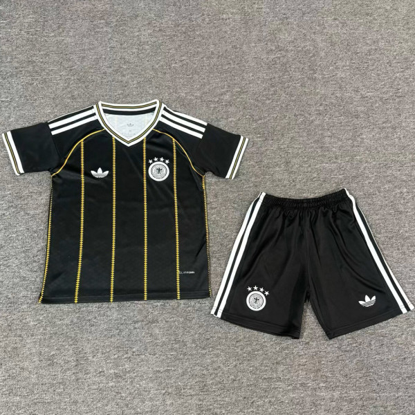 2026/27 Germany Third Black Kids Soccer Jersey
