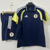 2026/27 Fenerbahce Blue Training Jersey 有拉链 (A Set)