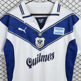 1998/1999 Vélez Sarsfield Home White Retro Fans Soccer Jersey