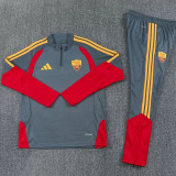 2026/27 Roma Grey Sweater Tracksuit