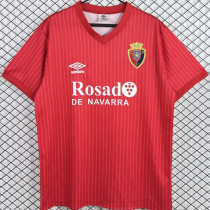 1987/1990 Osasuna Home Red Retro Soccer Jersey