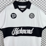 1990 Club Olimpia Home White Retro Soccer Jersey
