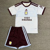 2026/27 Aston Villa Third Kids Soccer Jersey 带胸前广告