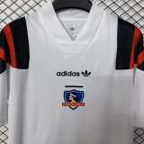 2026/27 Colo-Colo White Retro Style Fans Soccer Jersey