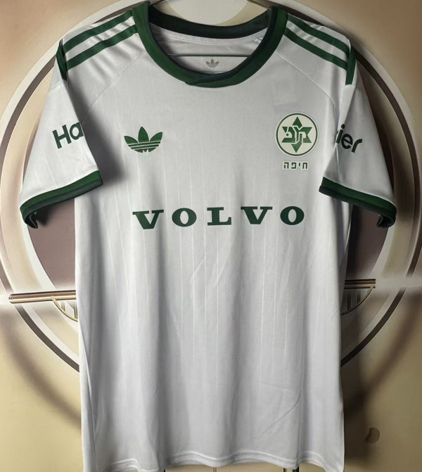 2026/27 Maccabi Haifa Away White Fans Soccer Jersey 海法马卡比