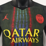 2026/27 PSG Third Black Player Version Long Sleeve Soccer Jersey