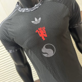 2026-27 M Utd Black Special Edition Player Version Soccer Jersey