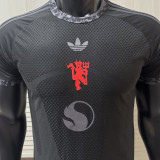 2026-27 M Utd Black Special Edition Player Version Soccer Jersey